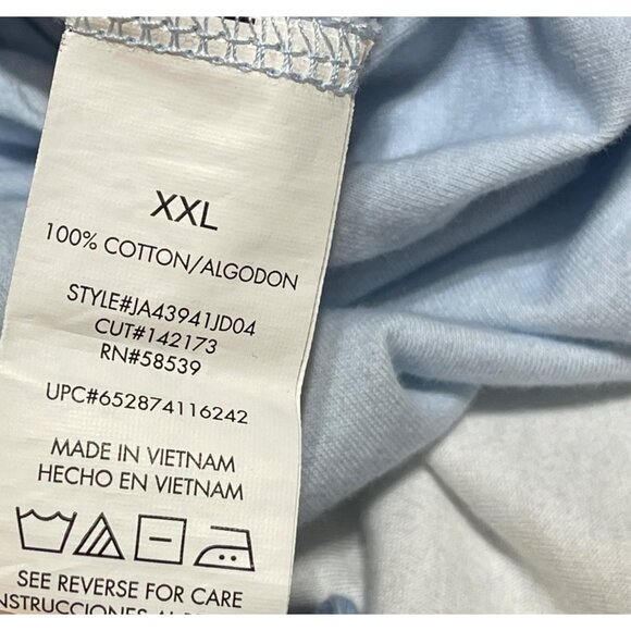 Speechless Cap Sleeve Maxi Dress Ombre Blue Size XXL Tiered Ruffle - Picture 5 of 6